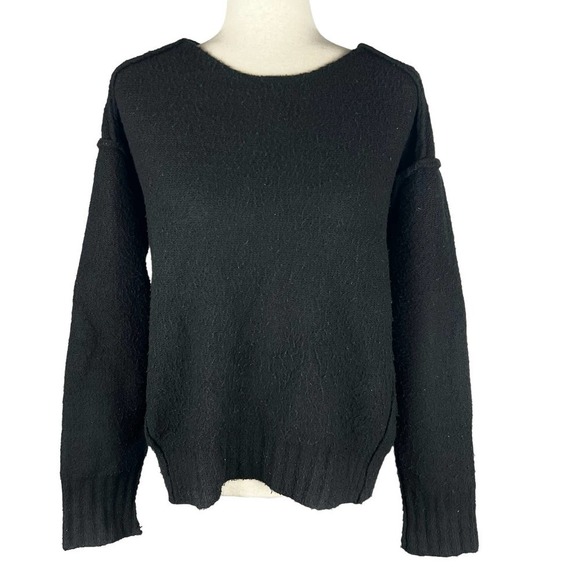 WE THE FREE CARE EASTWOOD TUNIC SWEATER IN BLACK‎ NWOT WOMEN'S SIZE SMALL - Picture 3 of 11
